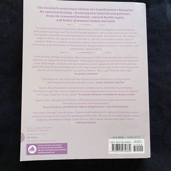 Sacred Woman: A Guide to Healing the Feminine Body, Mind, and Spirit. Queen Afia - Picture 3 of 10